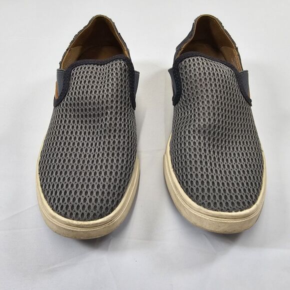 Olukai Women's Gray Slip On Pehuea Mesh Casual Comfort Low Top Size 6.5 - Picture 2 of 10